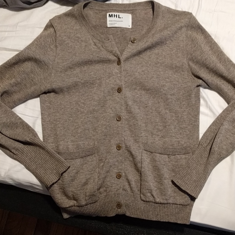 MHL gray brown cardigan